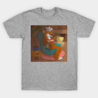 Cozy baking fox 🥮🦊👩‍🍳 T-Shirt